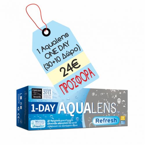 Aqualens Refresh 1 day 30+(10 δώρο)